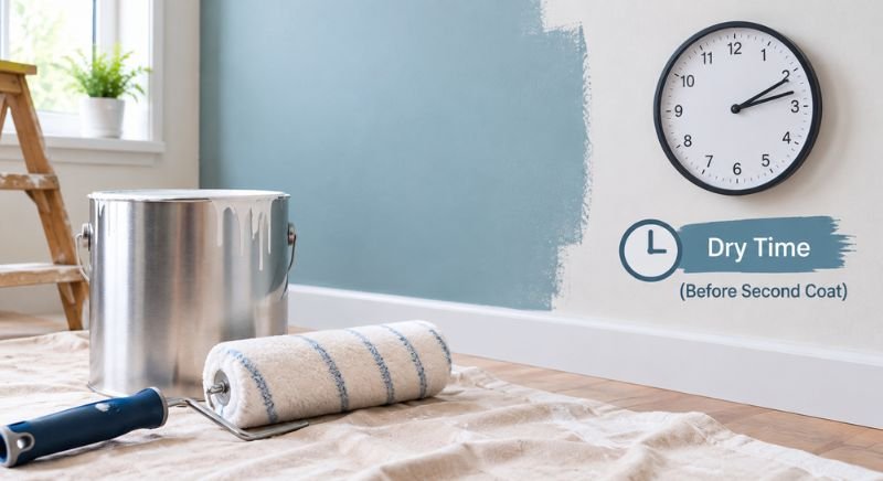 How Long Does Paint Need to Dry Before a Second Coat