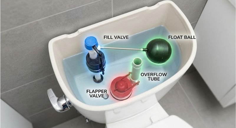 How to Fix Common Running Toilet Problems