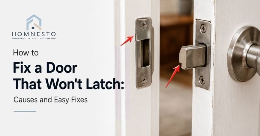 How to Fix a Door That Won’t Latch