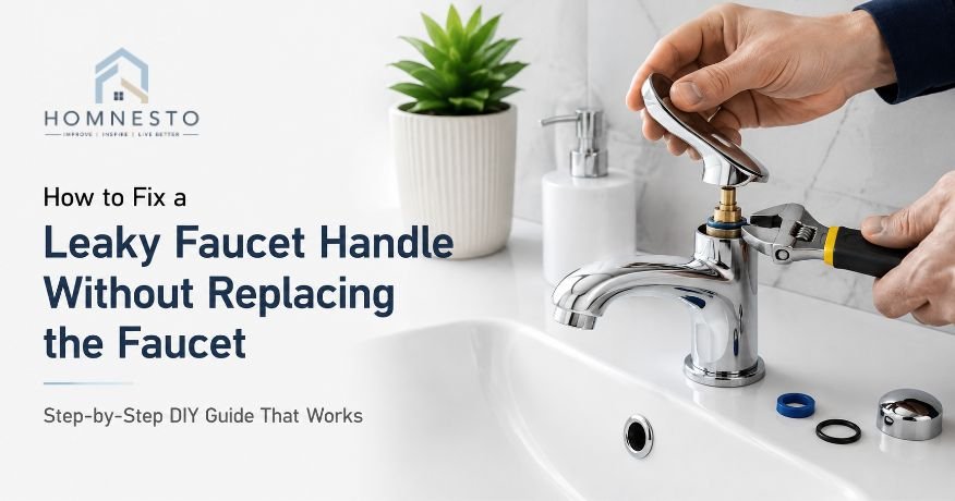 How to Fix a Leaky Faucet Handle Without Replacing the Faucet