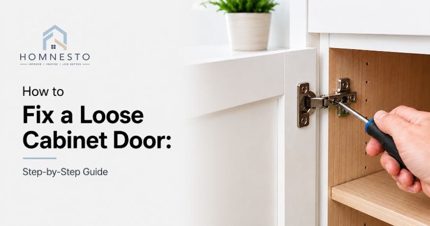 How to Fix a Loose Cabinet Door Step by Step Guide