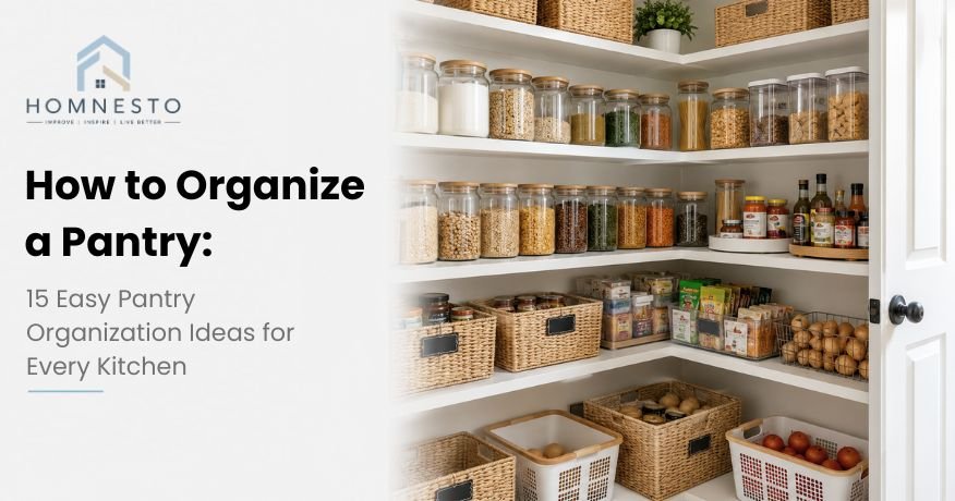 How to Organize a Pantry 15 Easy Pantry Organization Ideas for Every Kitchen