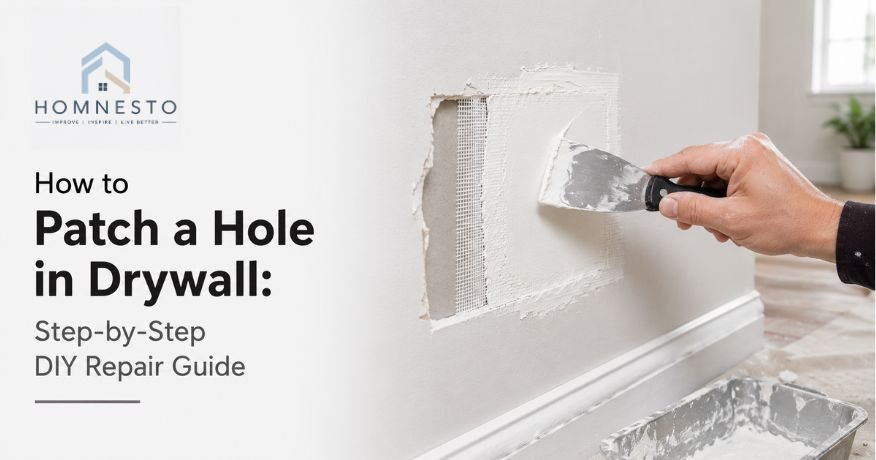 How to Patch a Hole in Drywall Step-by-Step DIY Repair Guide