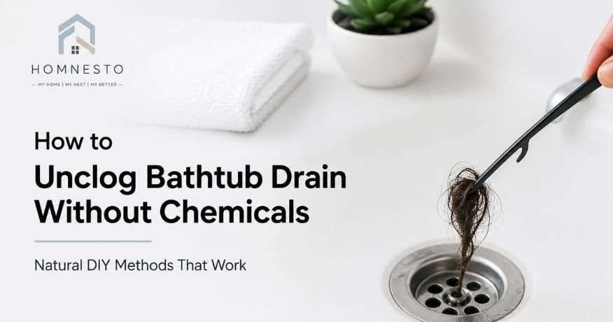 How to Unclog Bathtub Drain Without Chemicals Natural DIY Methods That Work