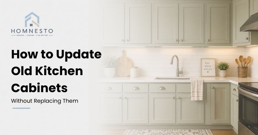 How to Update Old Kitchen Cabinets Without Replacing Them
