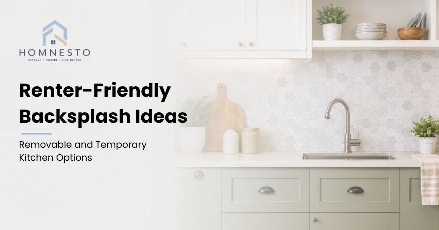Renter-Friendly Backsplash Ideas Removable and Temporary Kitchen Options