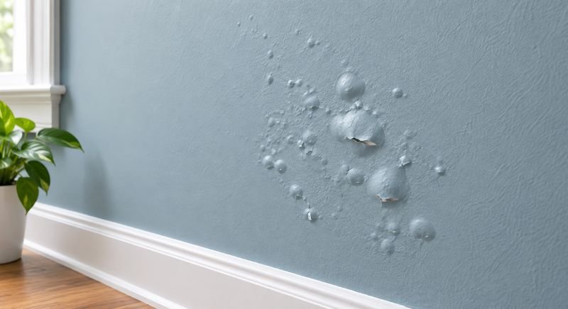 Why is My Paint Bubbling on the Wall