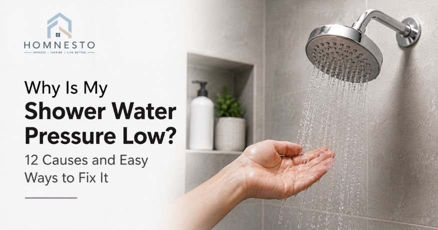 Why Is My Shower Water Pressure Low? 12 Causes and Easy Ways to Fix It