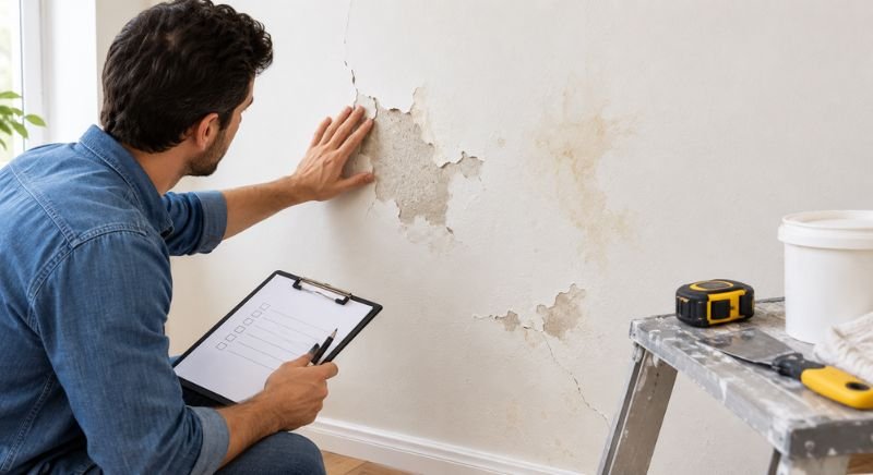 How to Assess Wall Damage Before Repairing or Painting