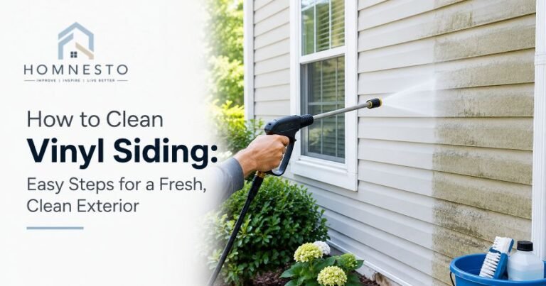 How to Clean Vinyl Siding