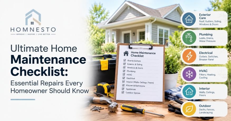 Ultimate Home Maintenance Checklist