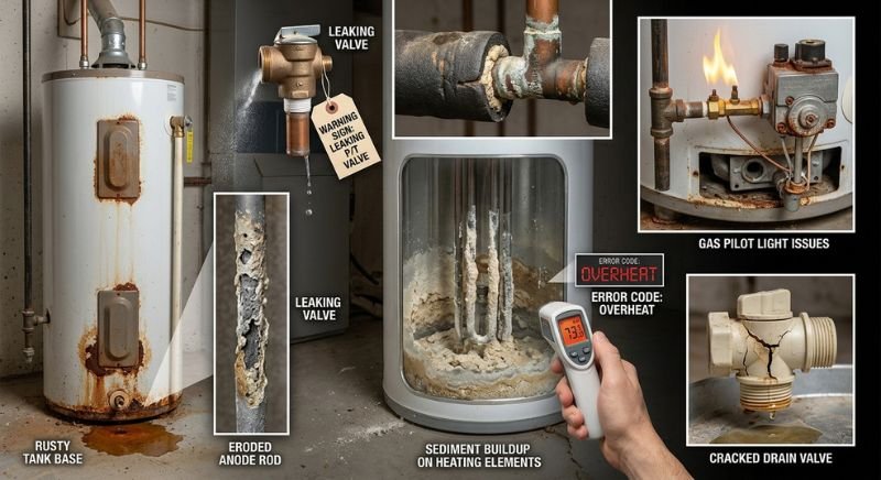 Water Heater Problems and Warning Signs