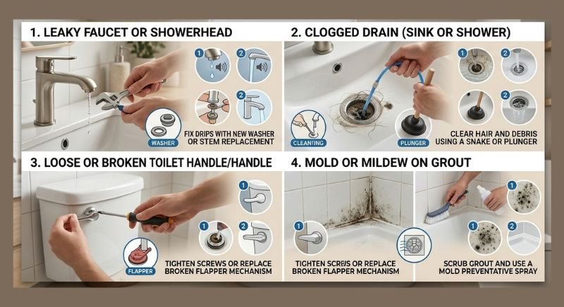 Bathroom Repairs and Common Problems