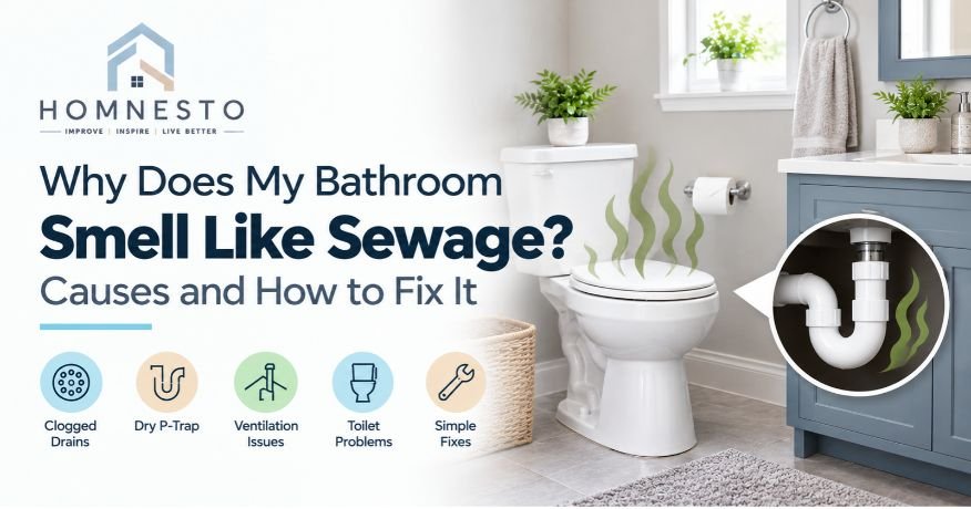 Bathroom Smell Like Sewage