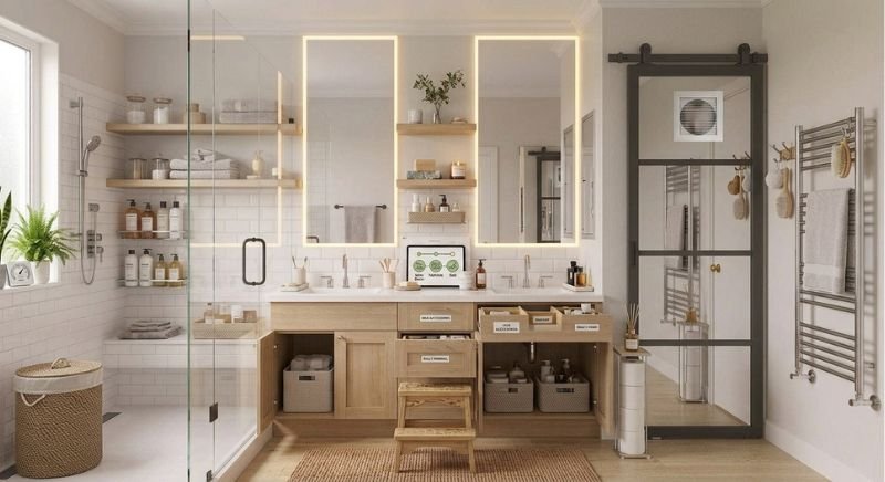 Bathroom Storage and Organization