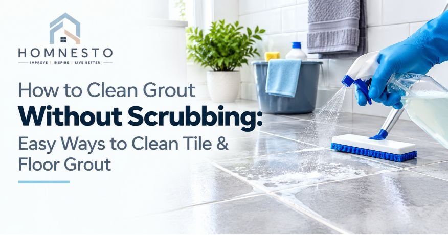 How to Clean Grout Without Scrubbing