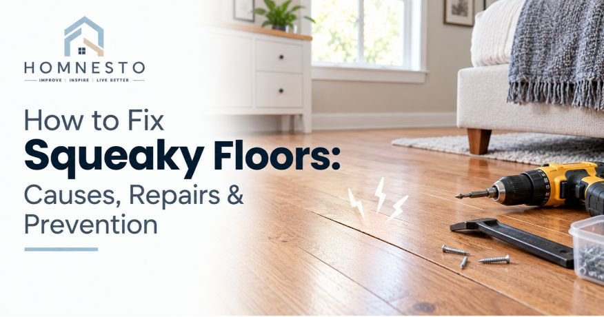How to Fix Squeaky Floors
