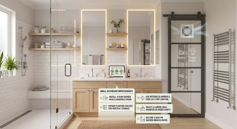 How to Improve a Small Bathroom