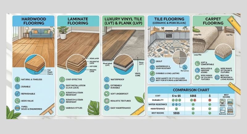 Understanding the Different Types of Home Flooring