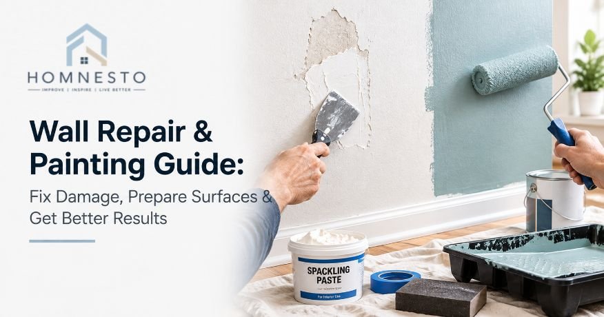 Wall Repair and Painting Guide